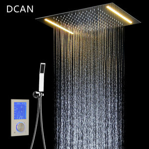 Touch Control Panel Rainfall Shower Smart Home